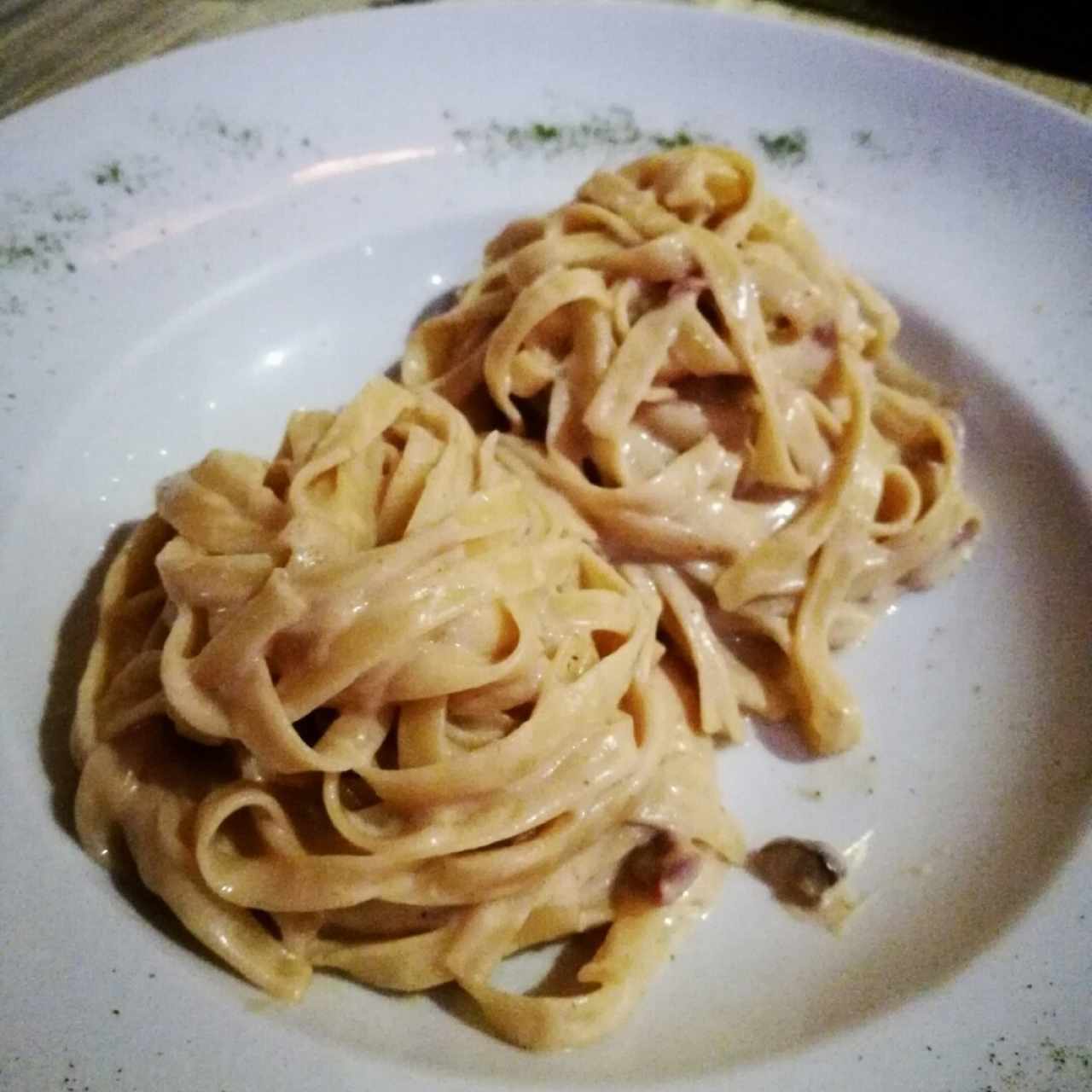 Fettuccine a la Strega