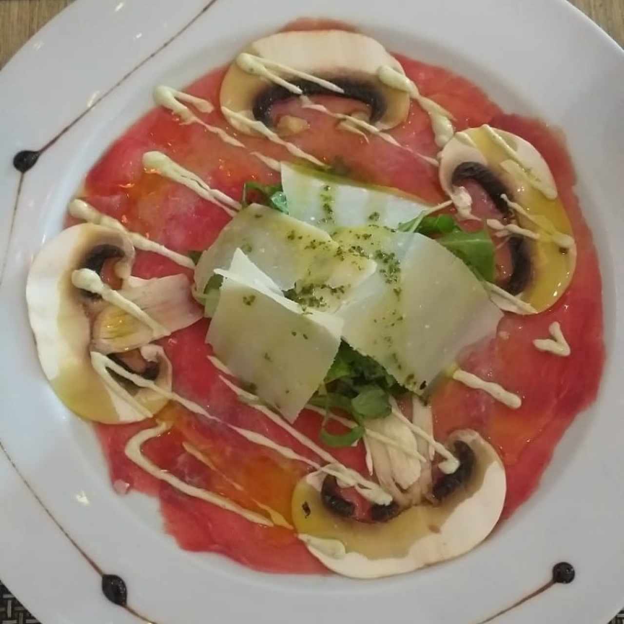 Antipasti - Carpaccio di Manzo