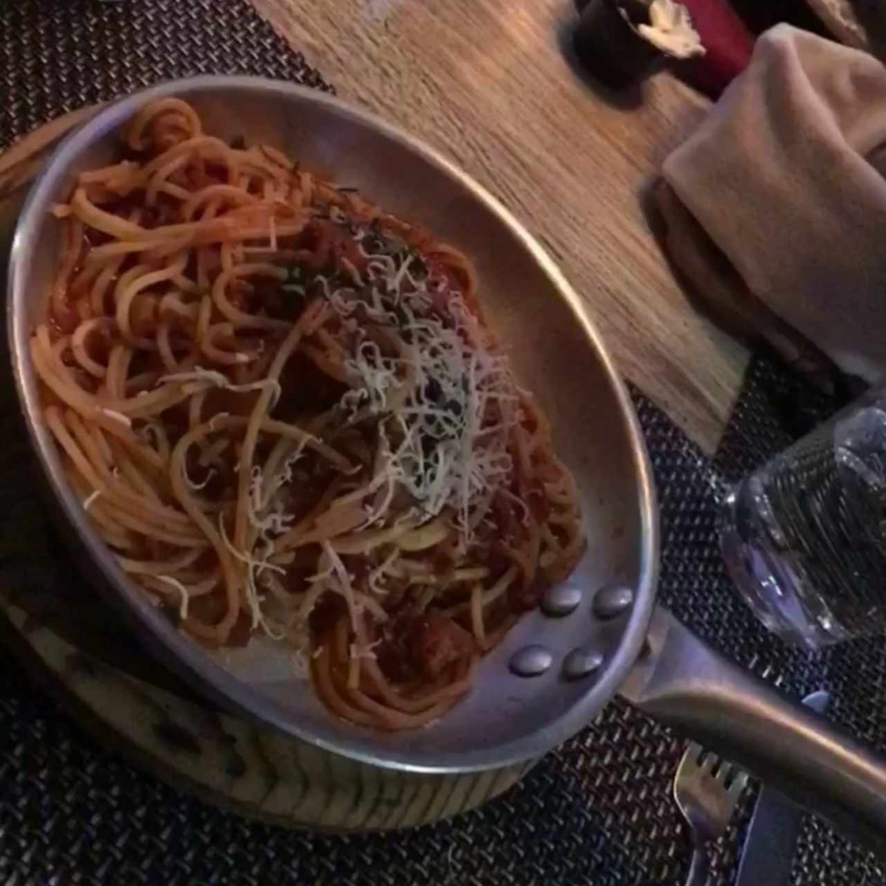 pasta boloñesa