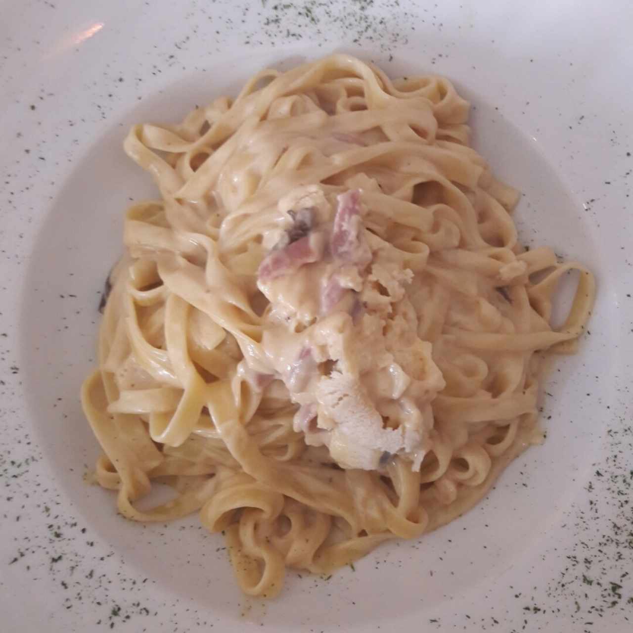 Fettuccine a la Strega