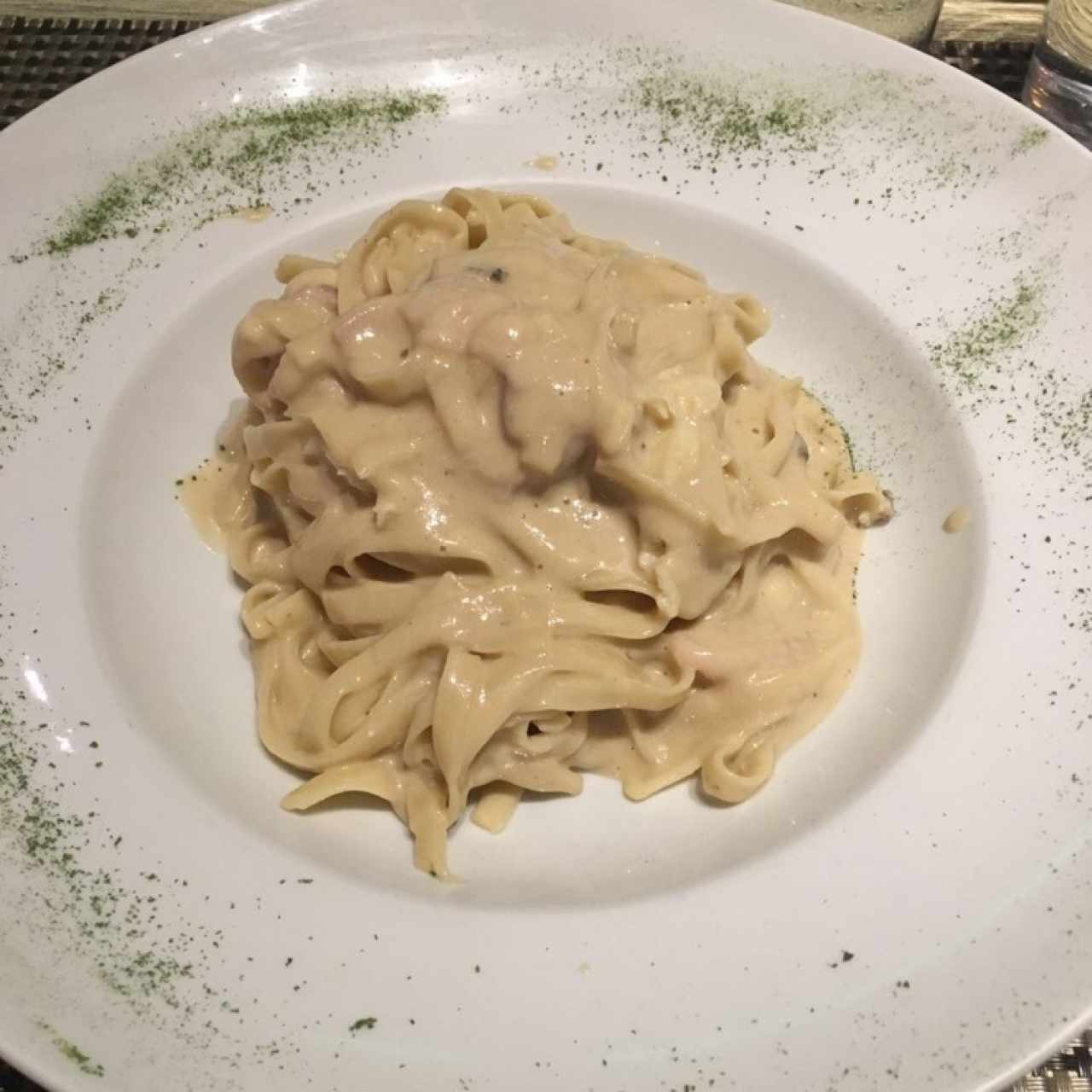 Fettuccine a la Strega