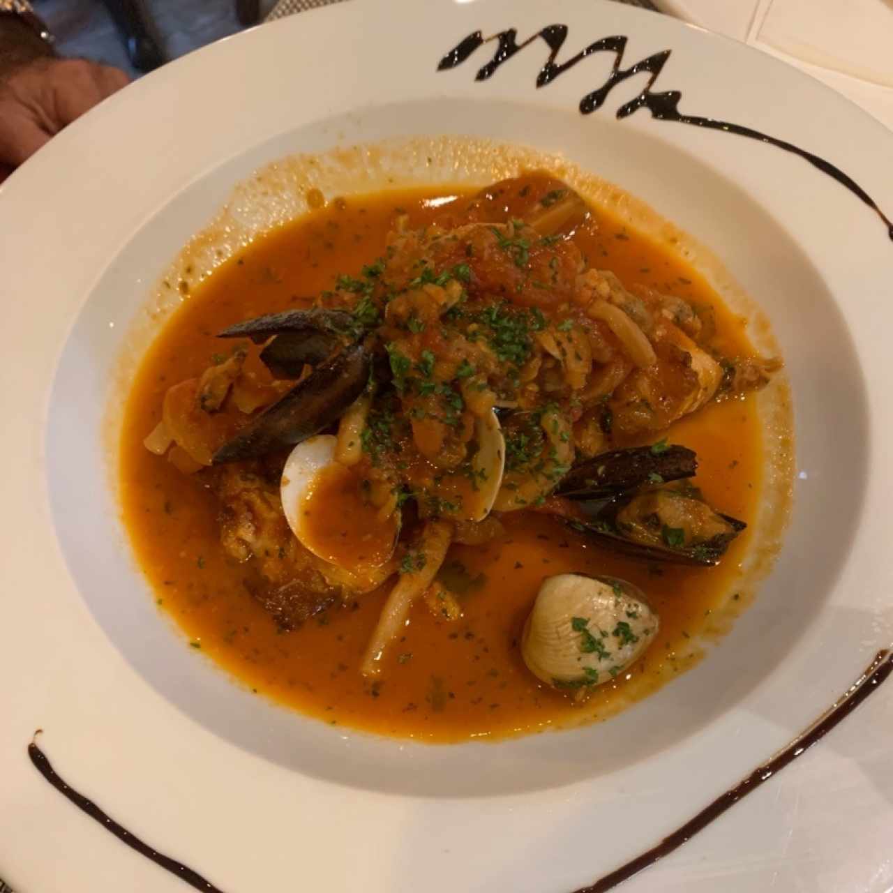 Corvina con Mariscos, la mejor opción !