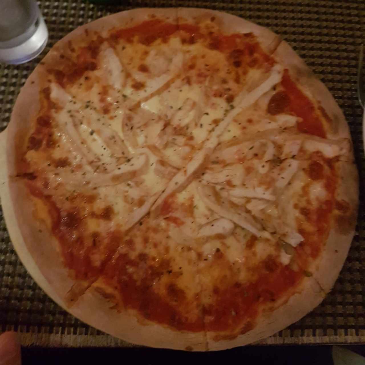 pizza de pollo