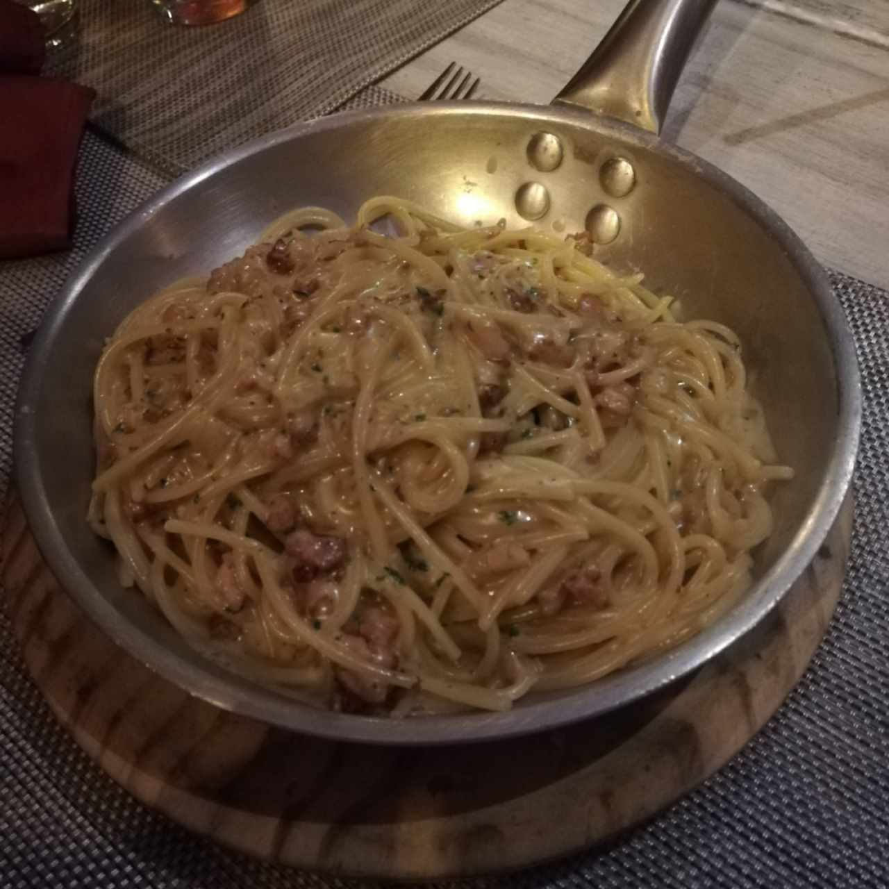 pasta carbonara