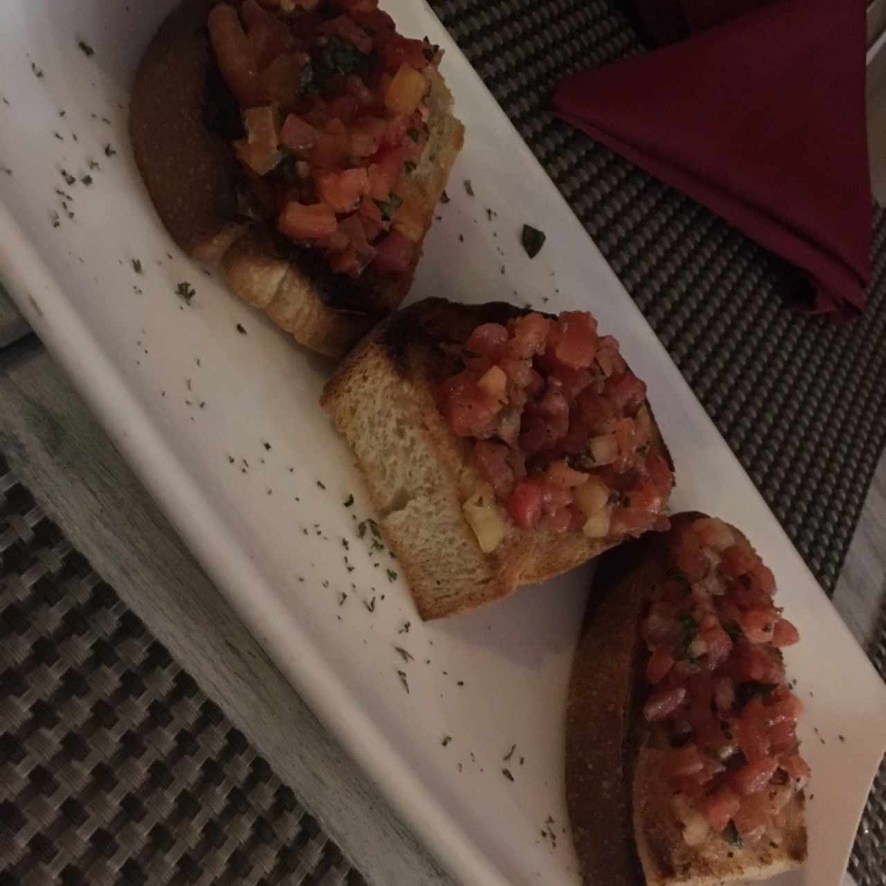 Antipasti - Bruschetta al Pomodoro