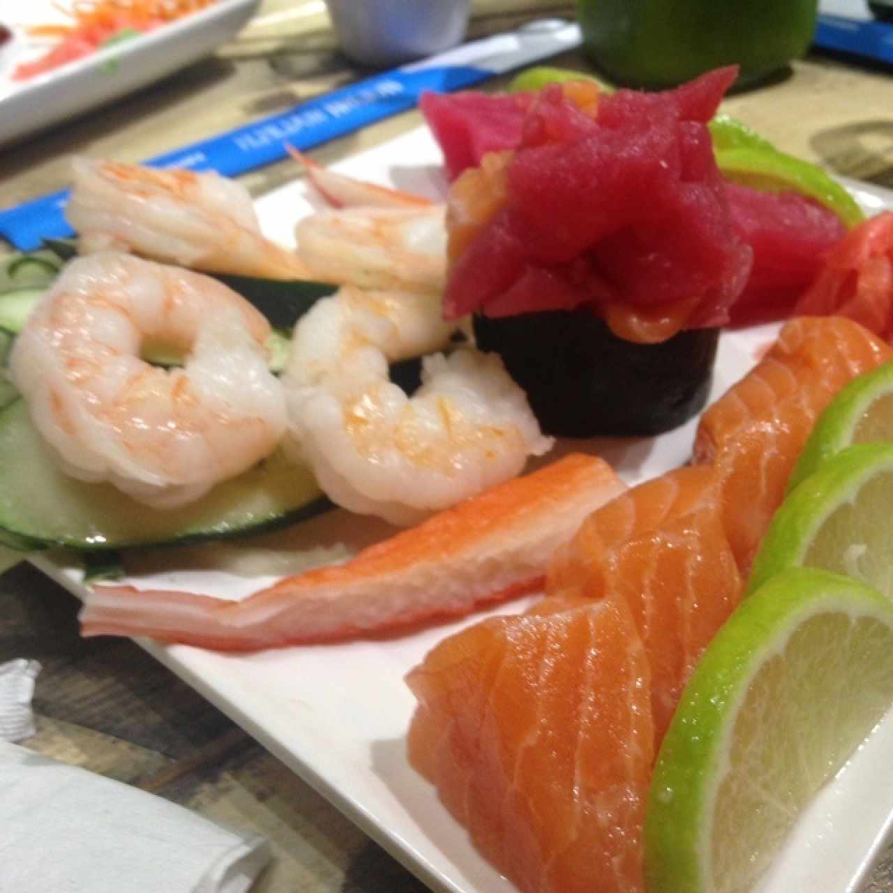 Deliciosos sashimis - Sashimi combinación