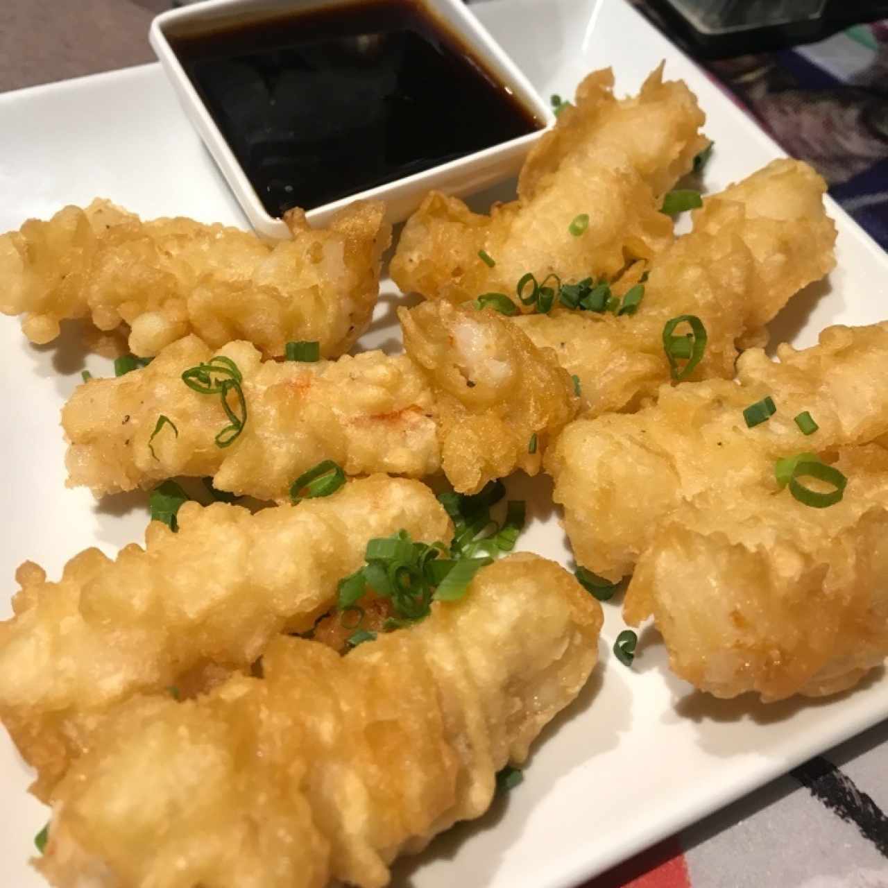 Crujientes tempuras - Ebi tempura