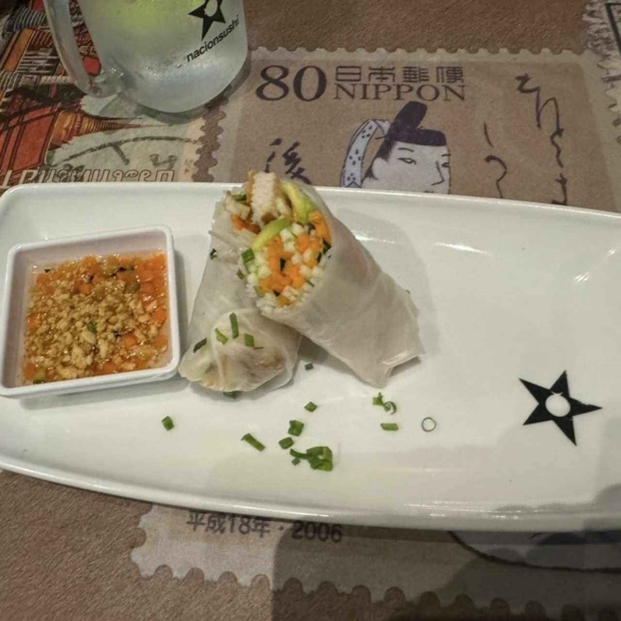 Wrap de Pollo Thai