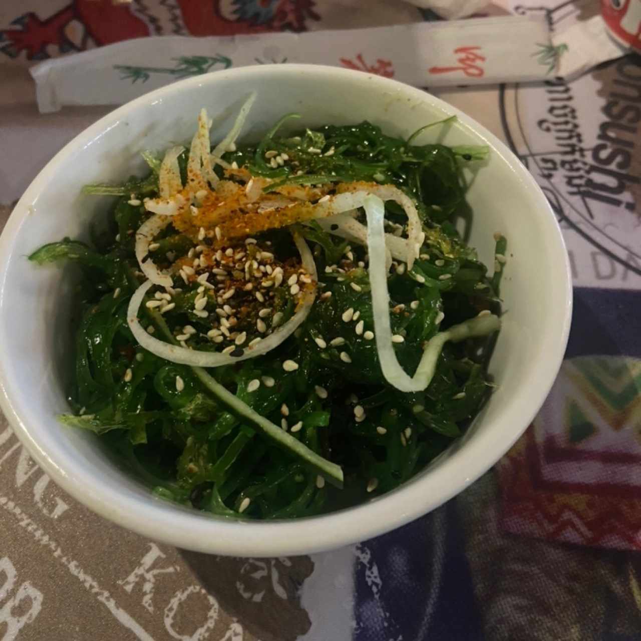 Ensalada de Algas Wakame