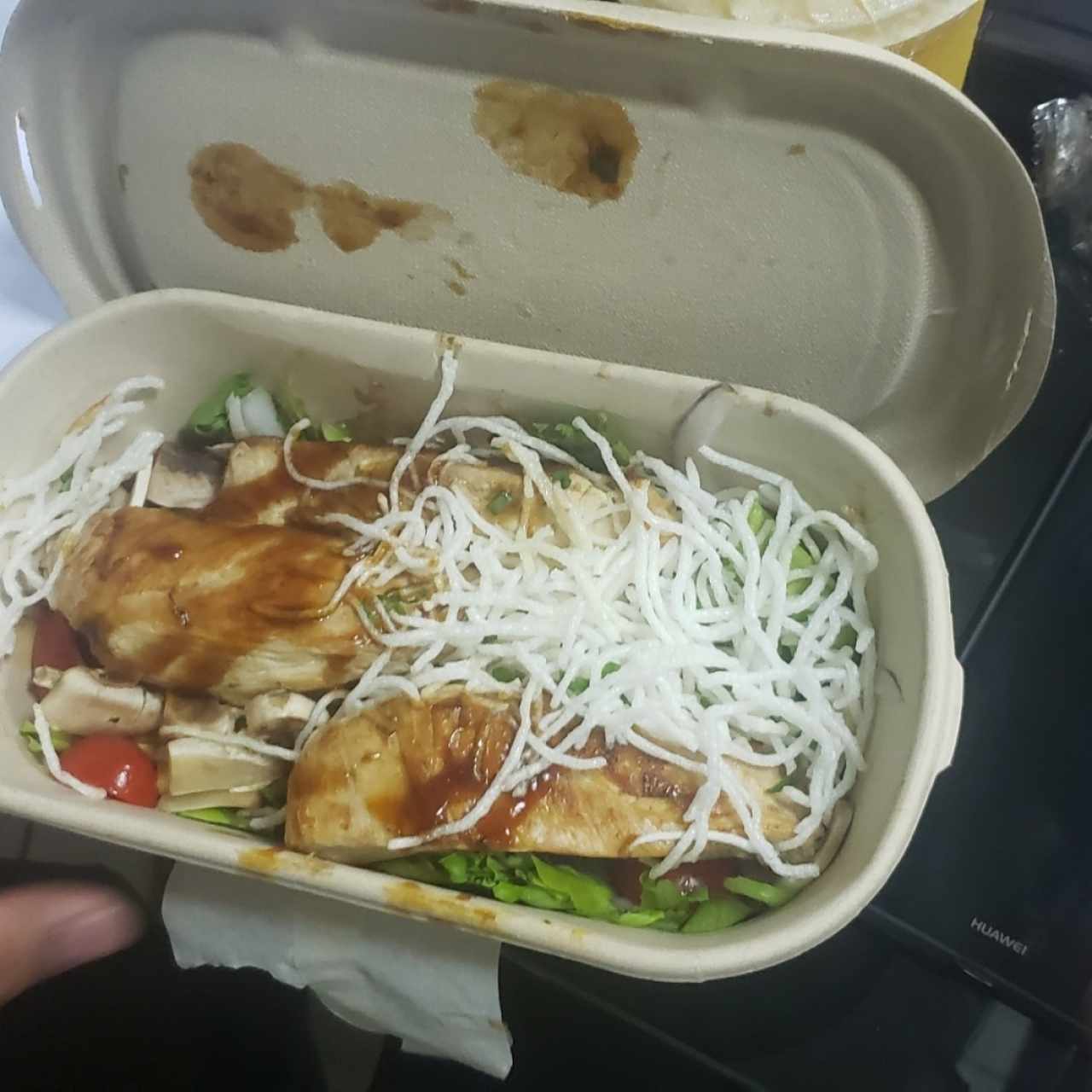 ensalada teriyaki