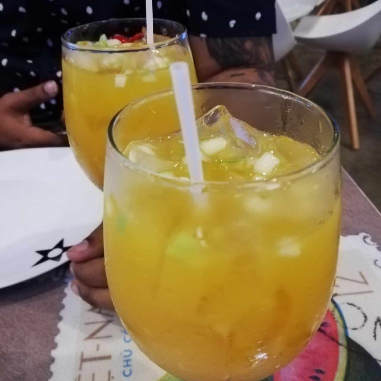 Seductores cocteles - Sangría de mango