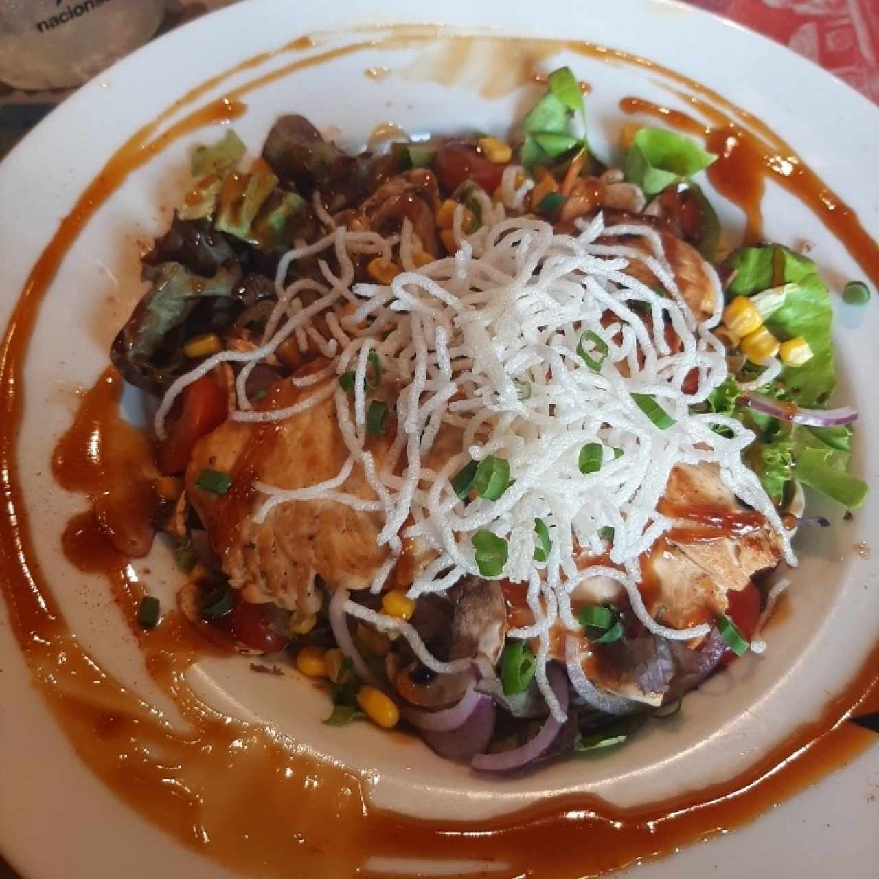 Ensalada de Teriyaki