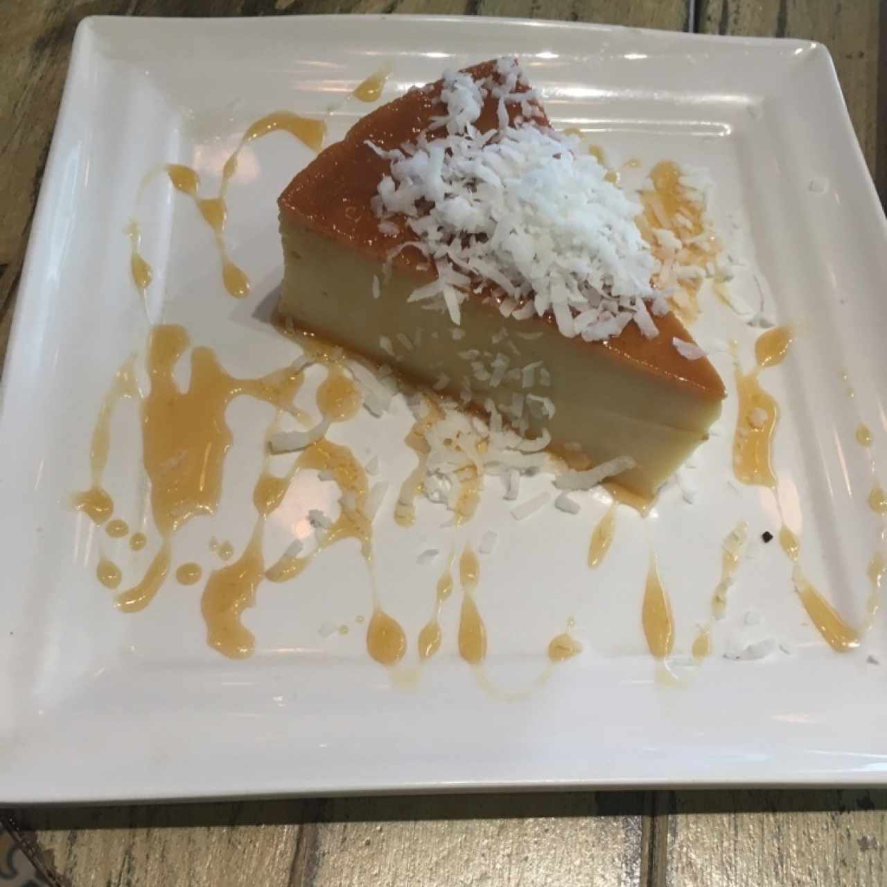 Irresistibles postres - Flan de coco