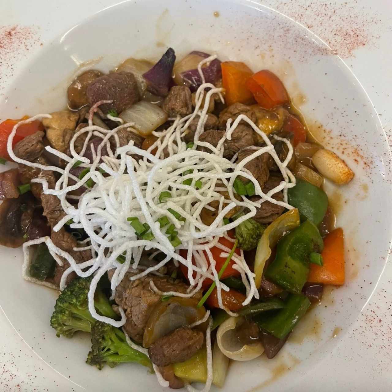 Stir Fry de Filete de Res