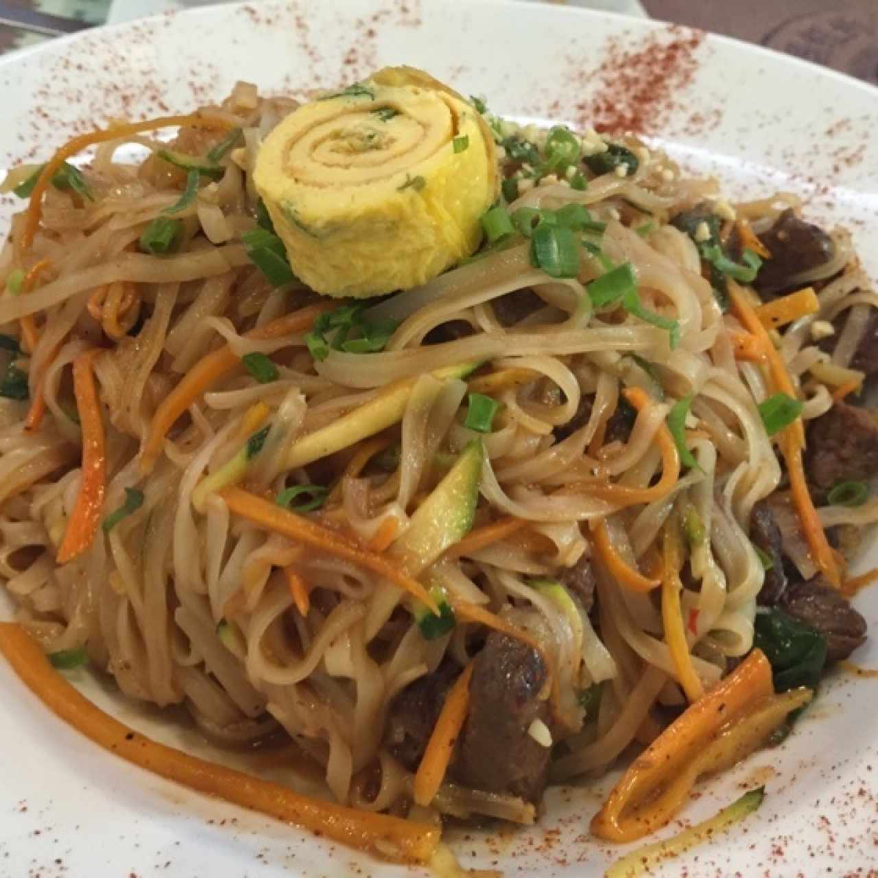 Pad Thai de carne