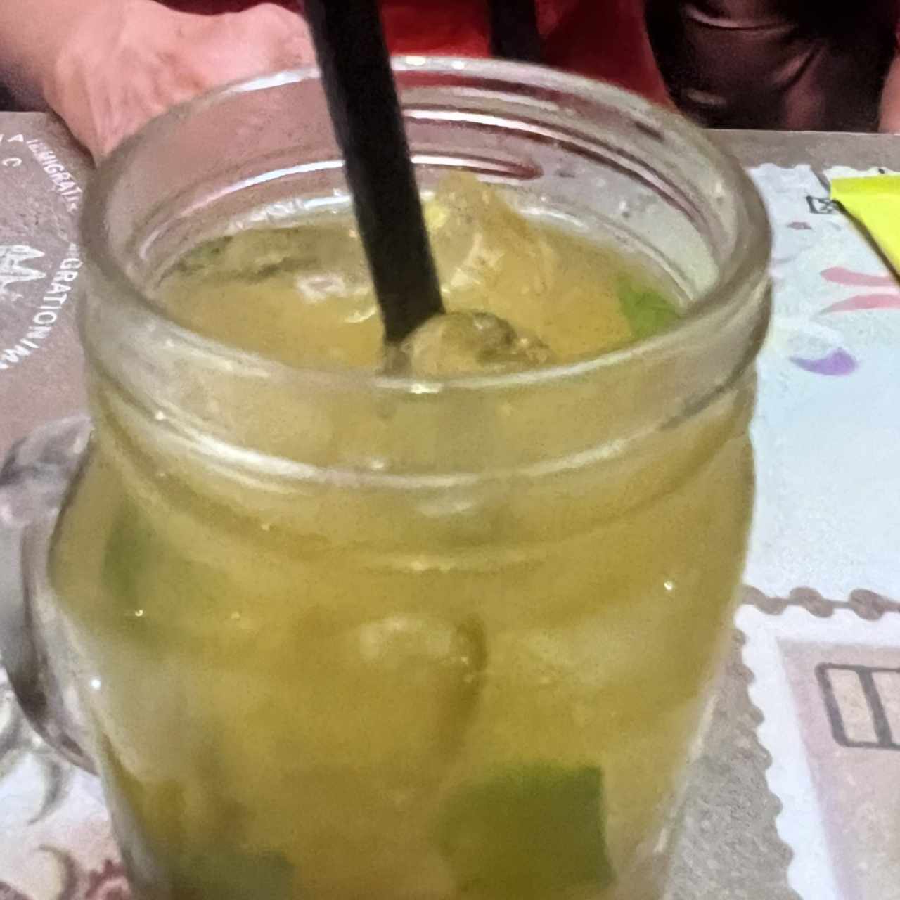 Mojito de maracuyá