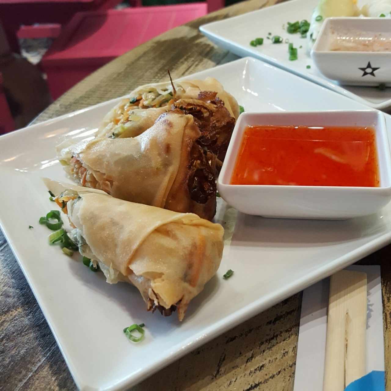 Spring roll de vegetales