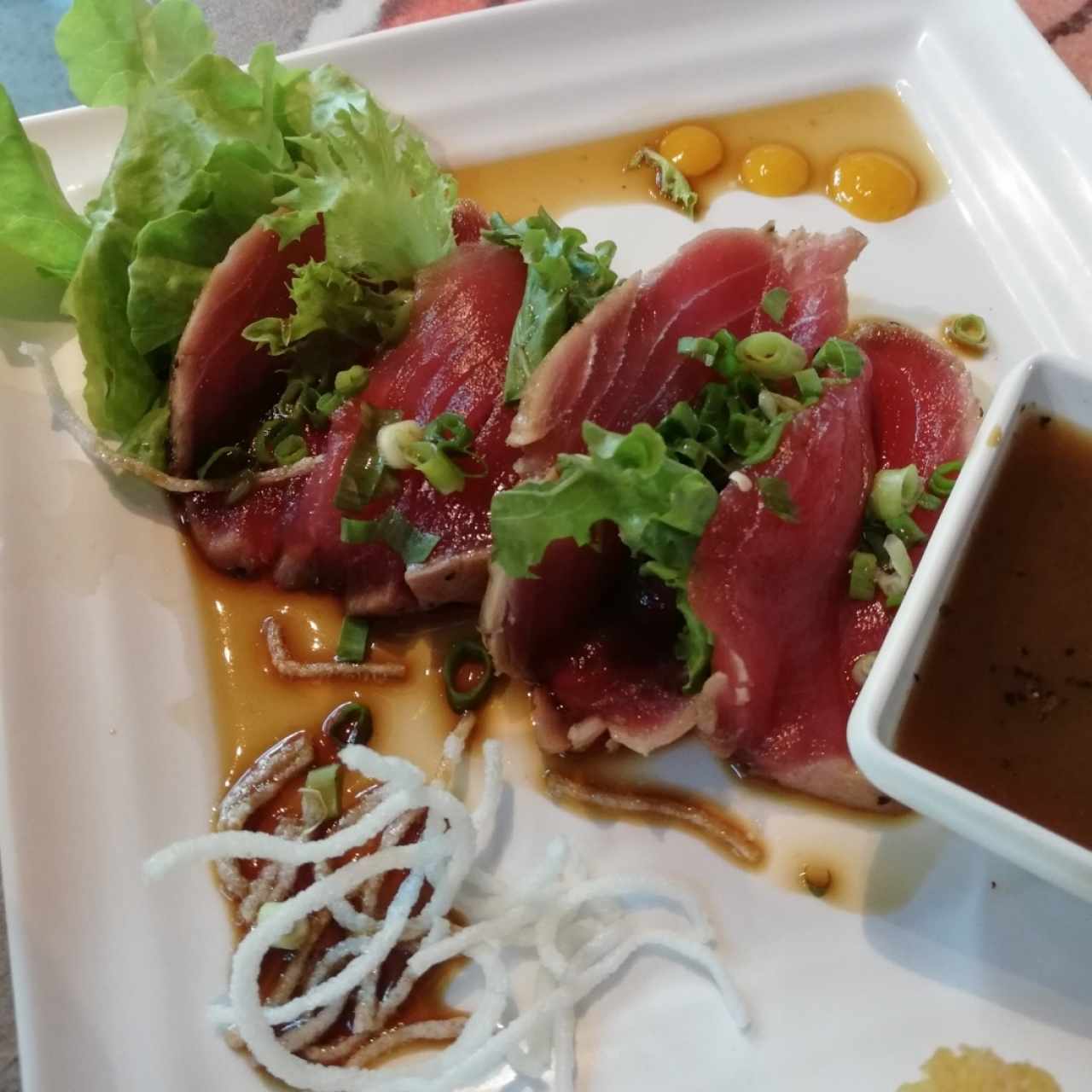 Tentadoras entradas - Tataki de atún