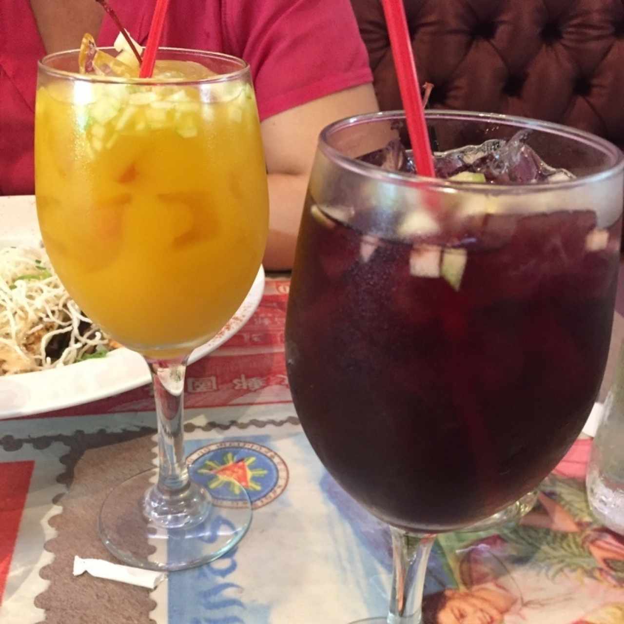 sangria tinta y de mando