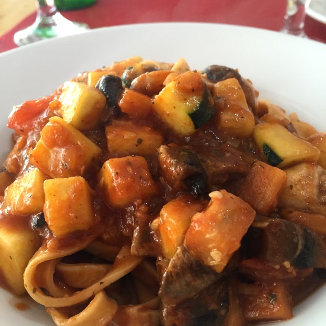 Tagliatelle vegetariane