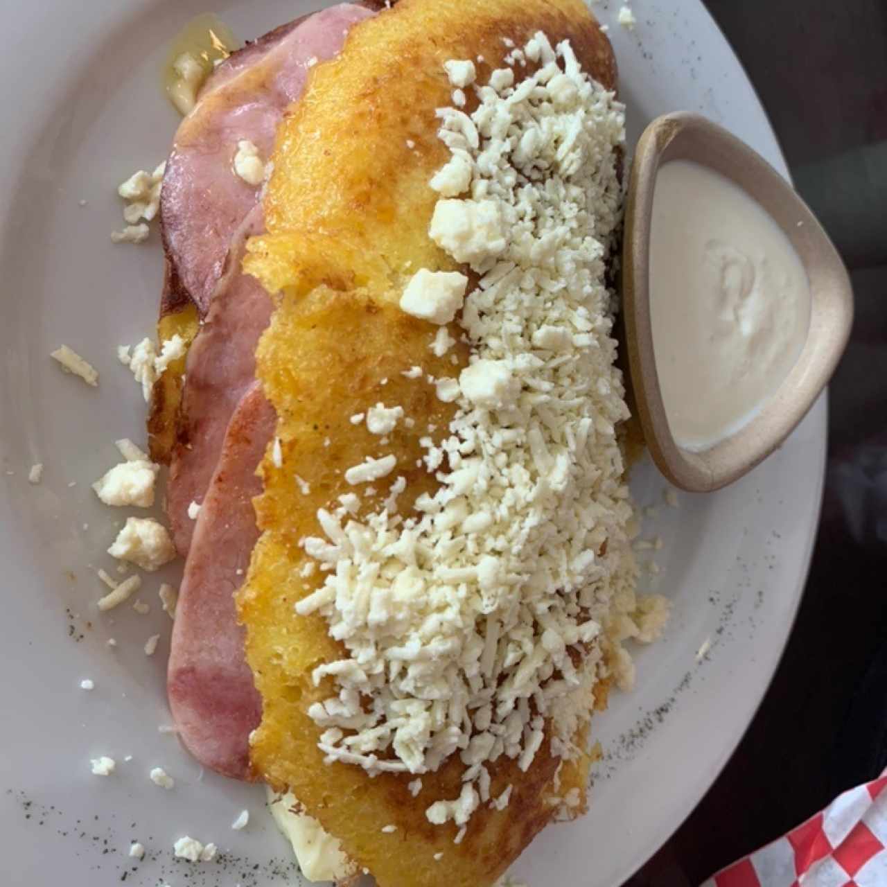 Cachapas - Jamón y Queso