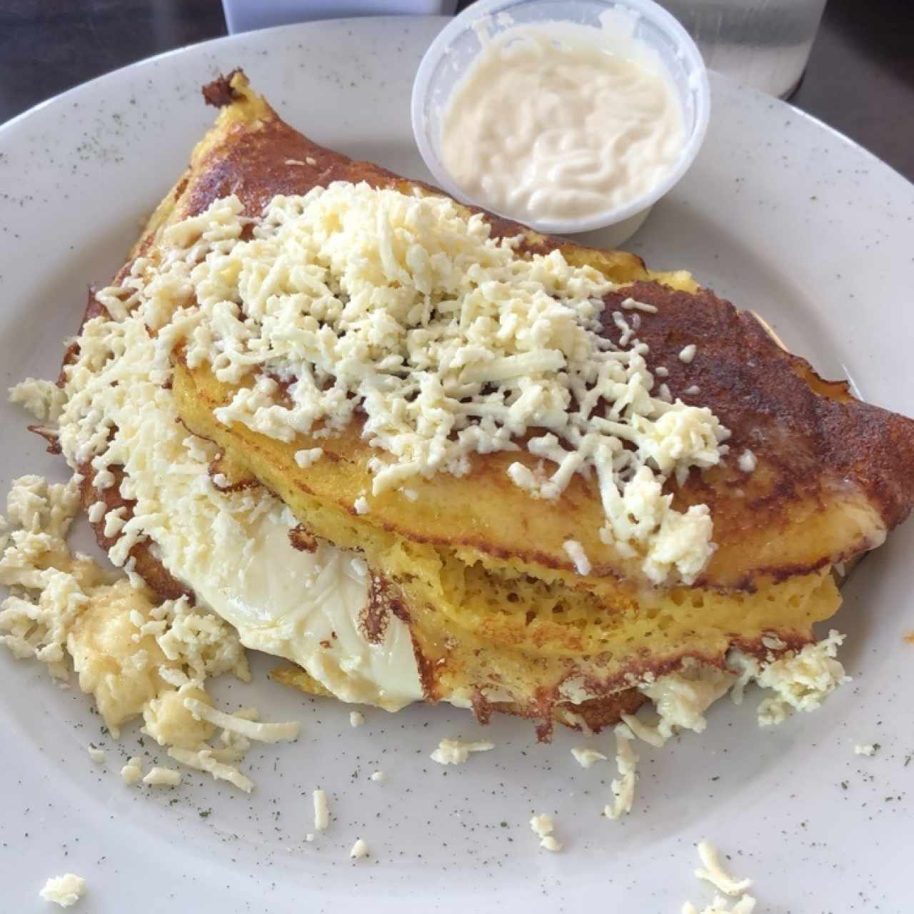 Cachapas - Tradicional con nata