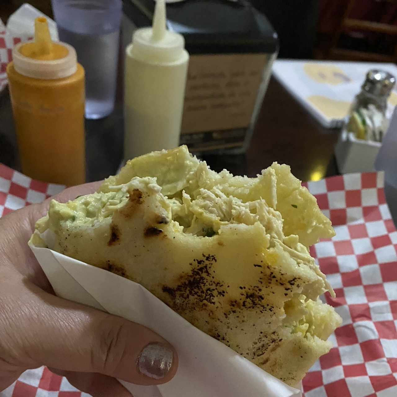 Arepa reina pepiada