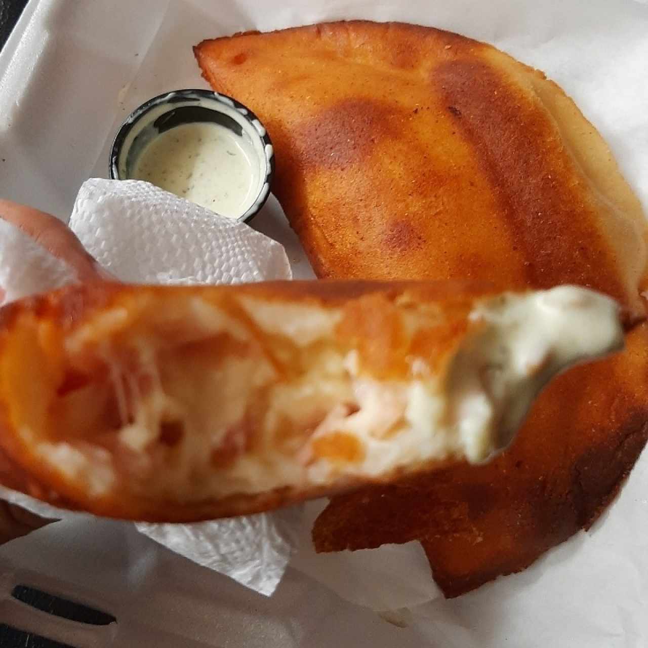 empanada de jamón y queso