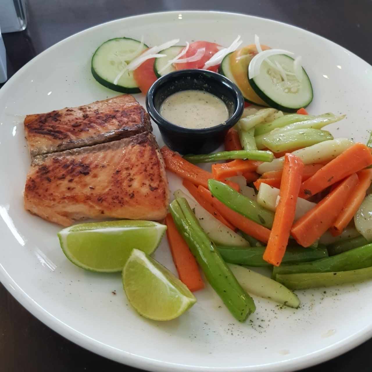 Platos fuertes - Filete de salmon