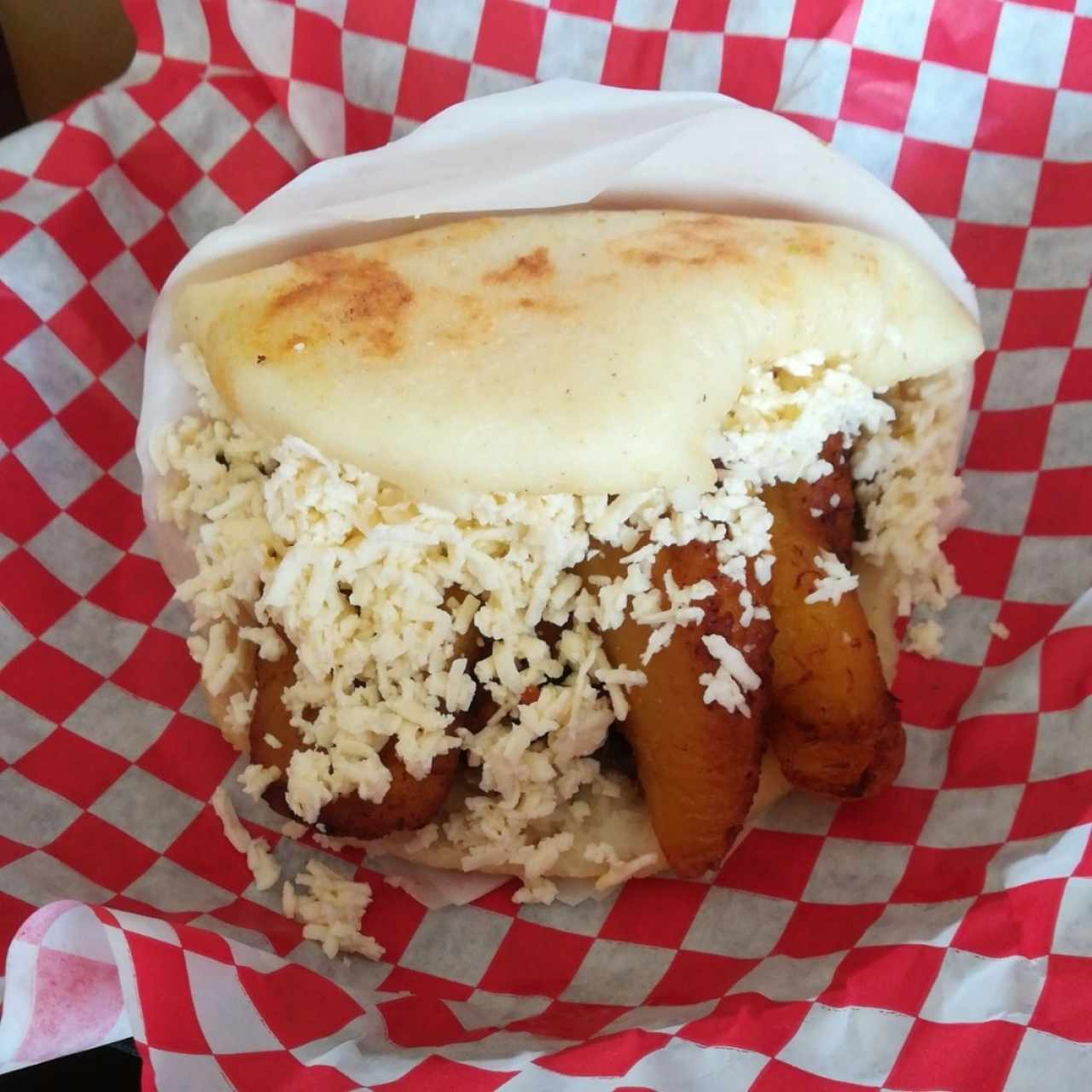 Arepa de pabellón