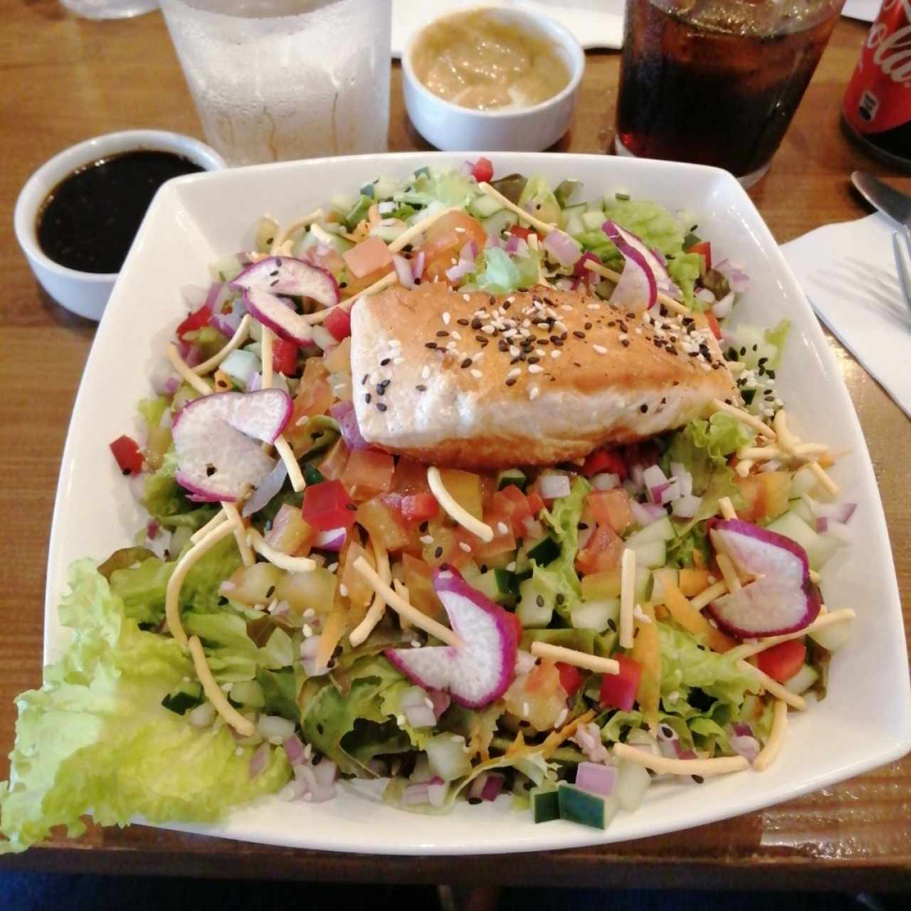 Asian Salmon Salad