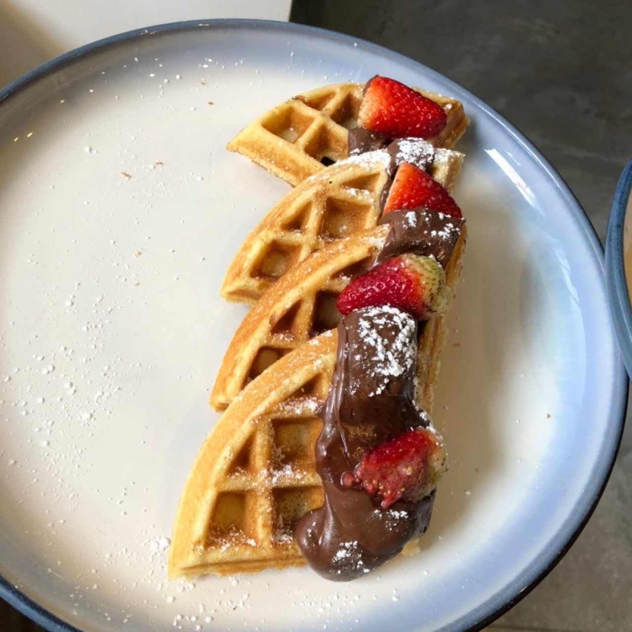 Brunch - Nutella Waffles