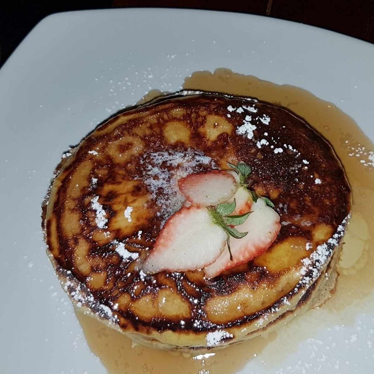 Pancakes de fresa