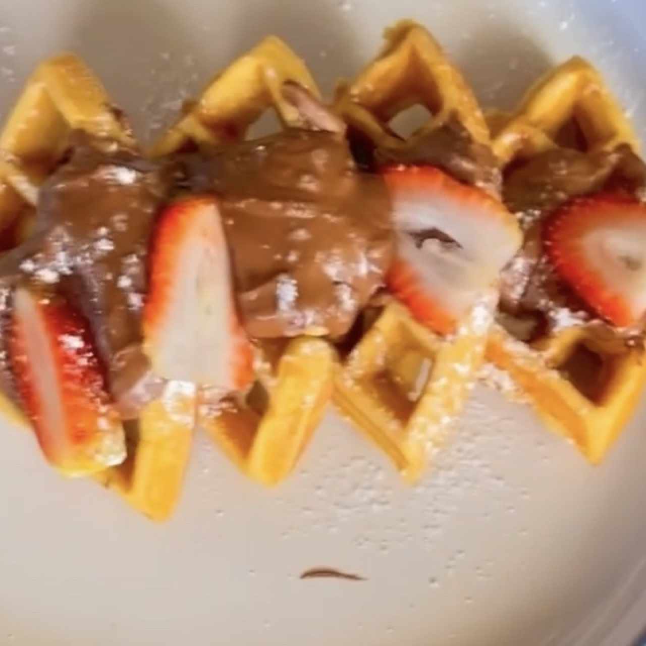 Brunch - Nutella Waffles