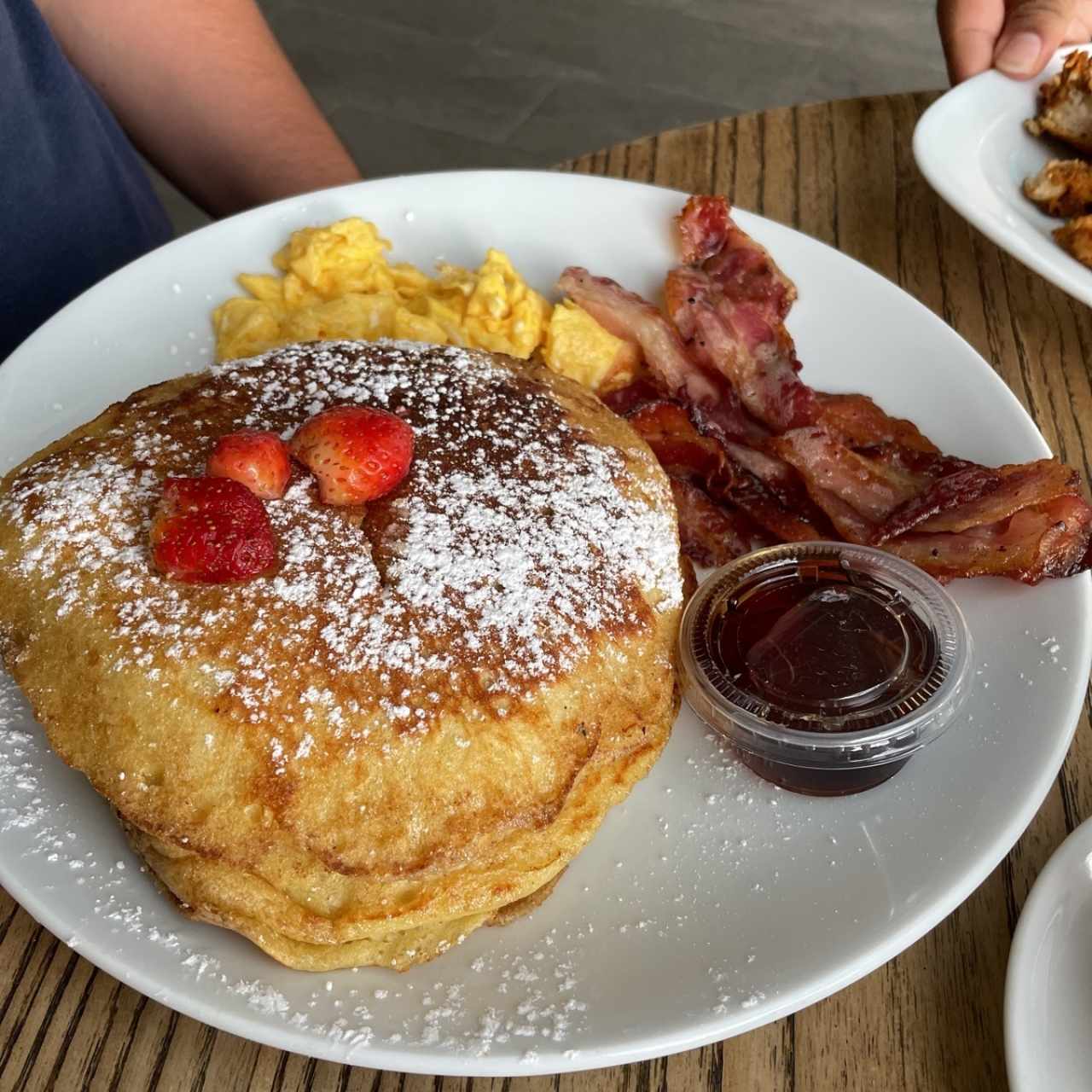 El plato que no existe con pancake 