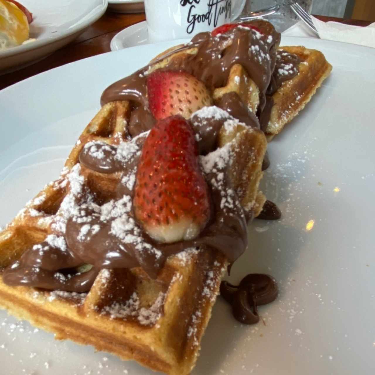 Brunch - Nutella Waffles