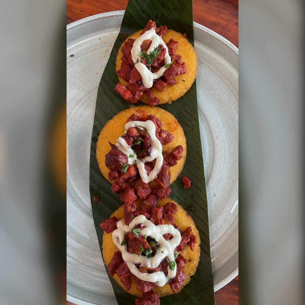 Tortillas con tasajo