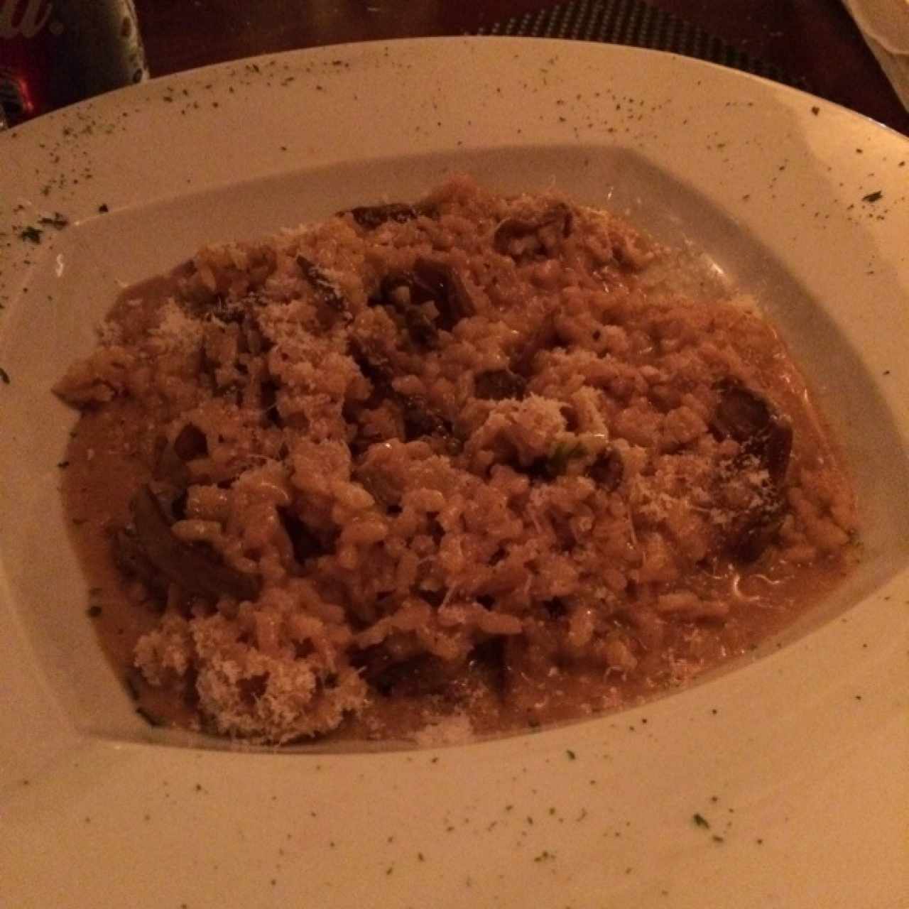 risotto de hongos