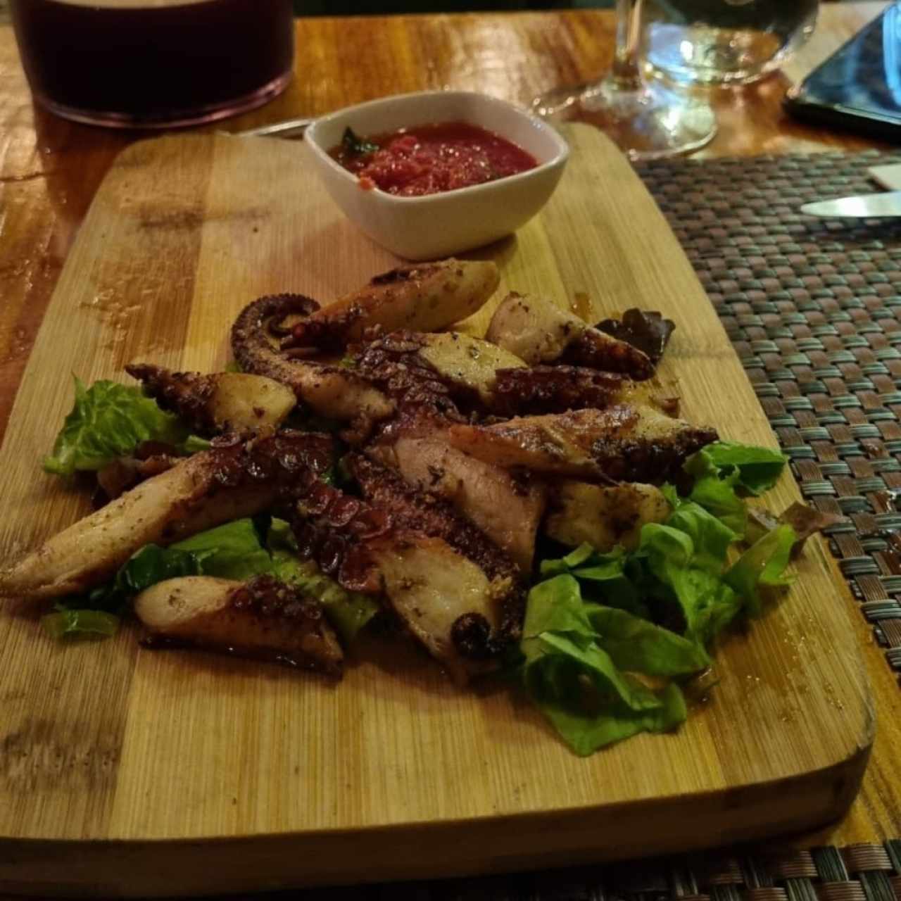 pulpo entrada