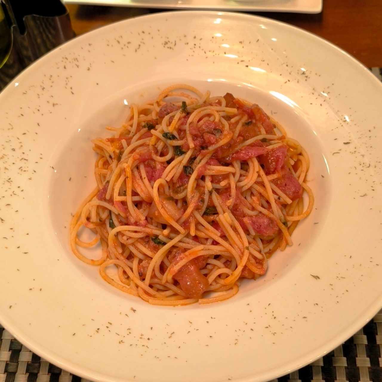 Pasta Amatriciana 