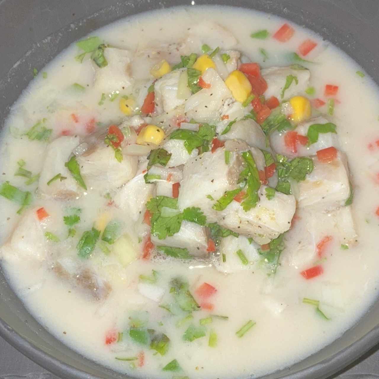 Ceviche de corvina