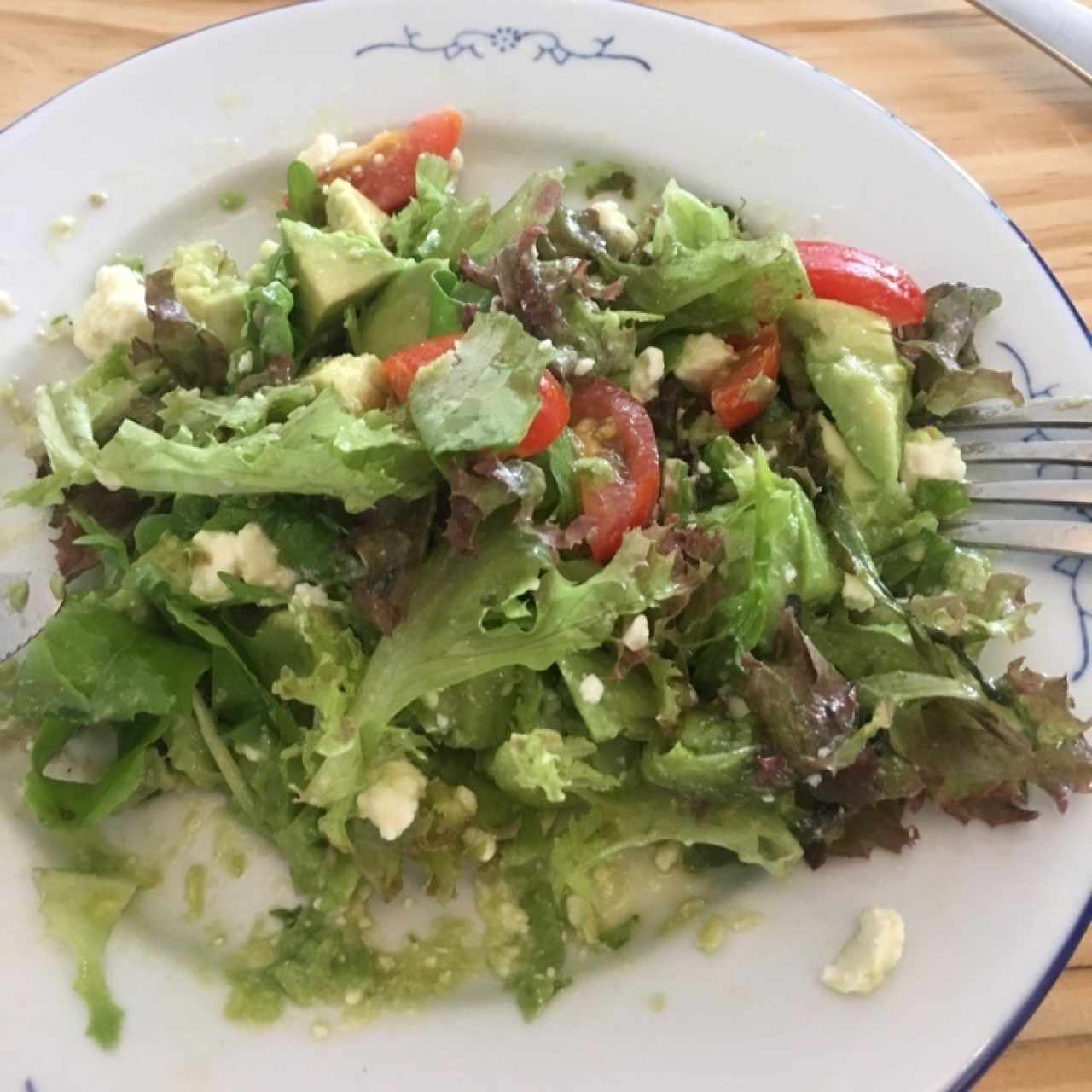 ensalada de aguacate