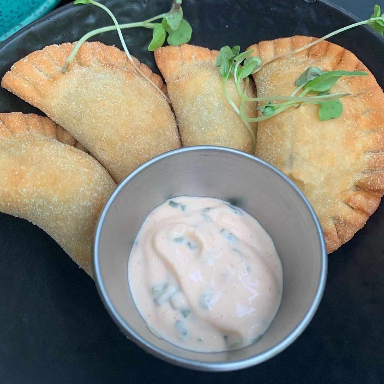 Empanaditas de zuchini y queso