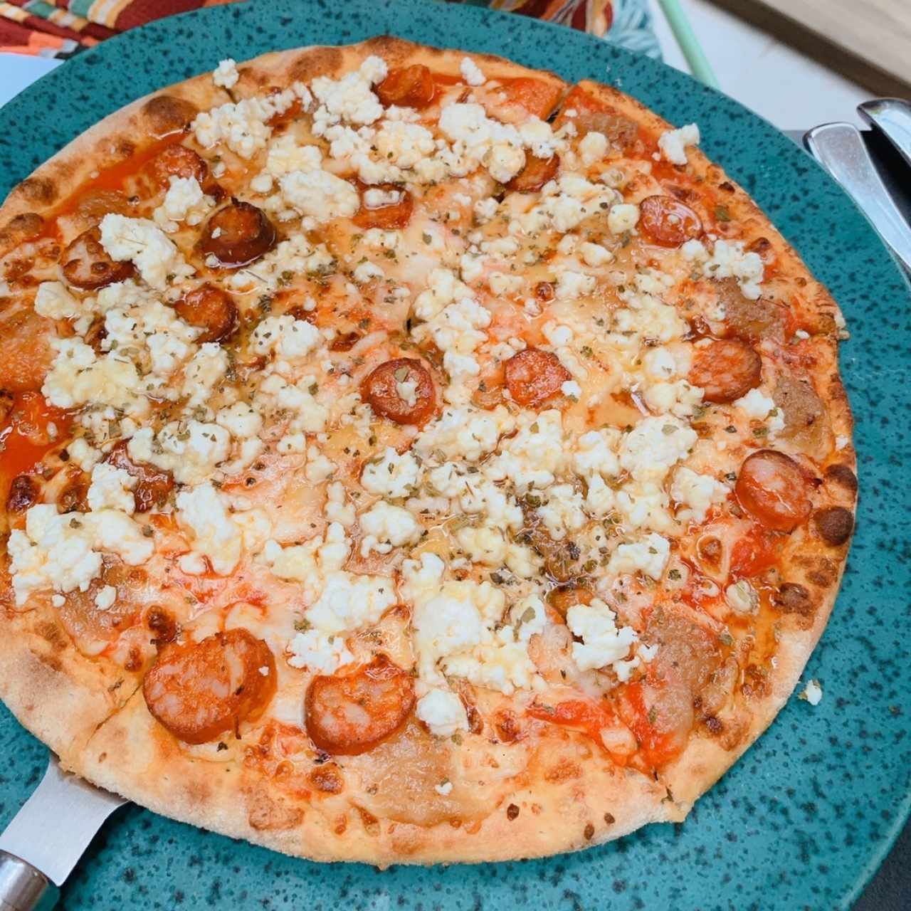 Pizza de chistorra