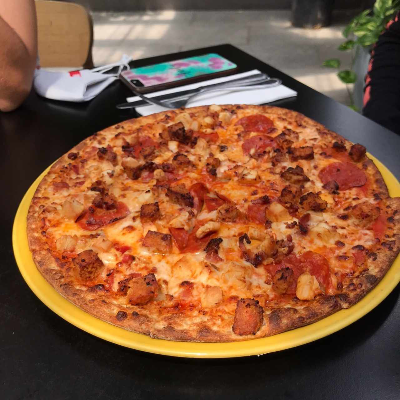 Pizza 14" - Crispy bacon