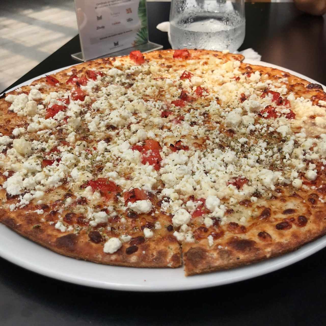 Tomate y queso feta