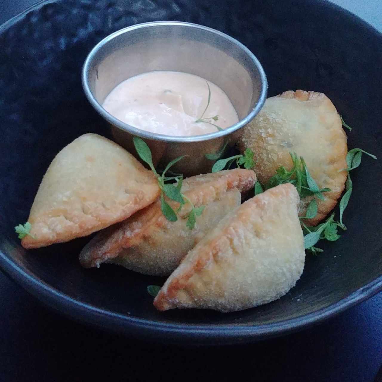 Empanaditas de zuchini y queso