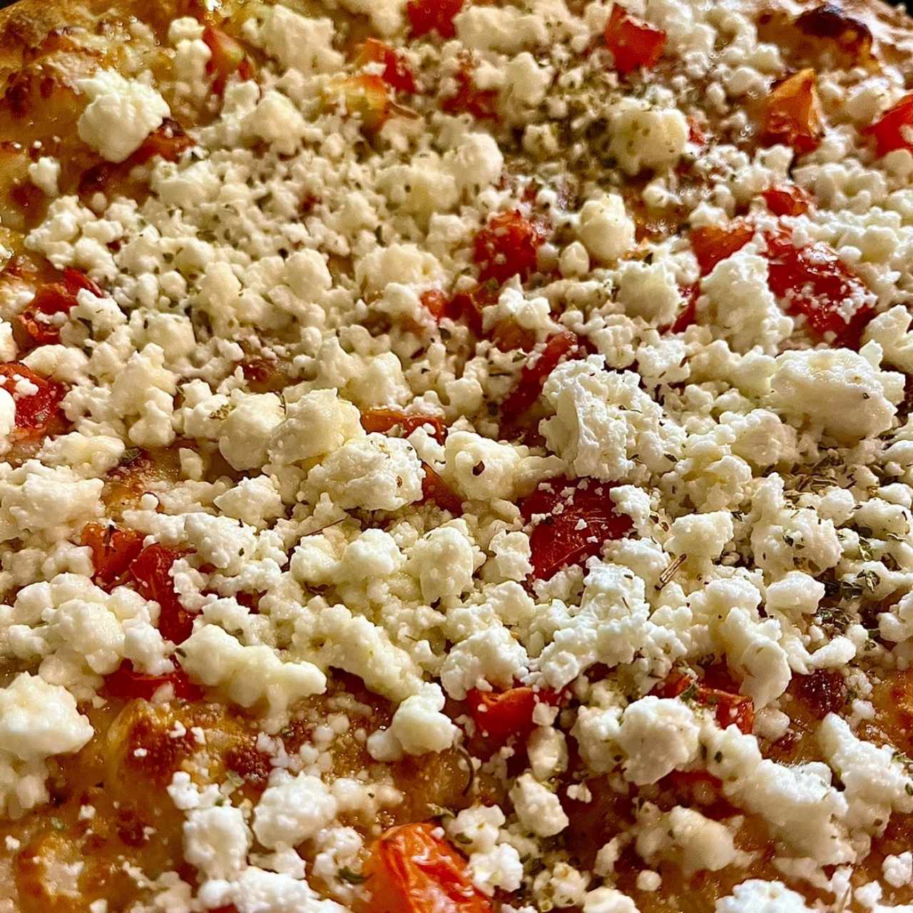 Tomate y queso feta