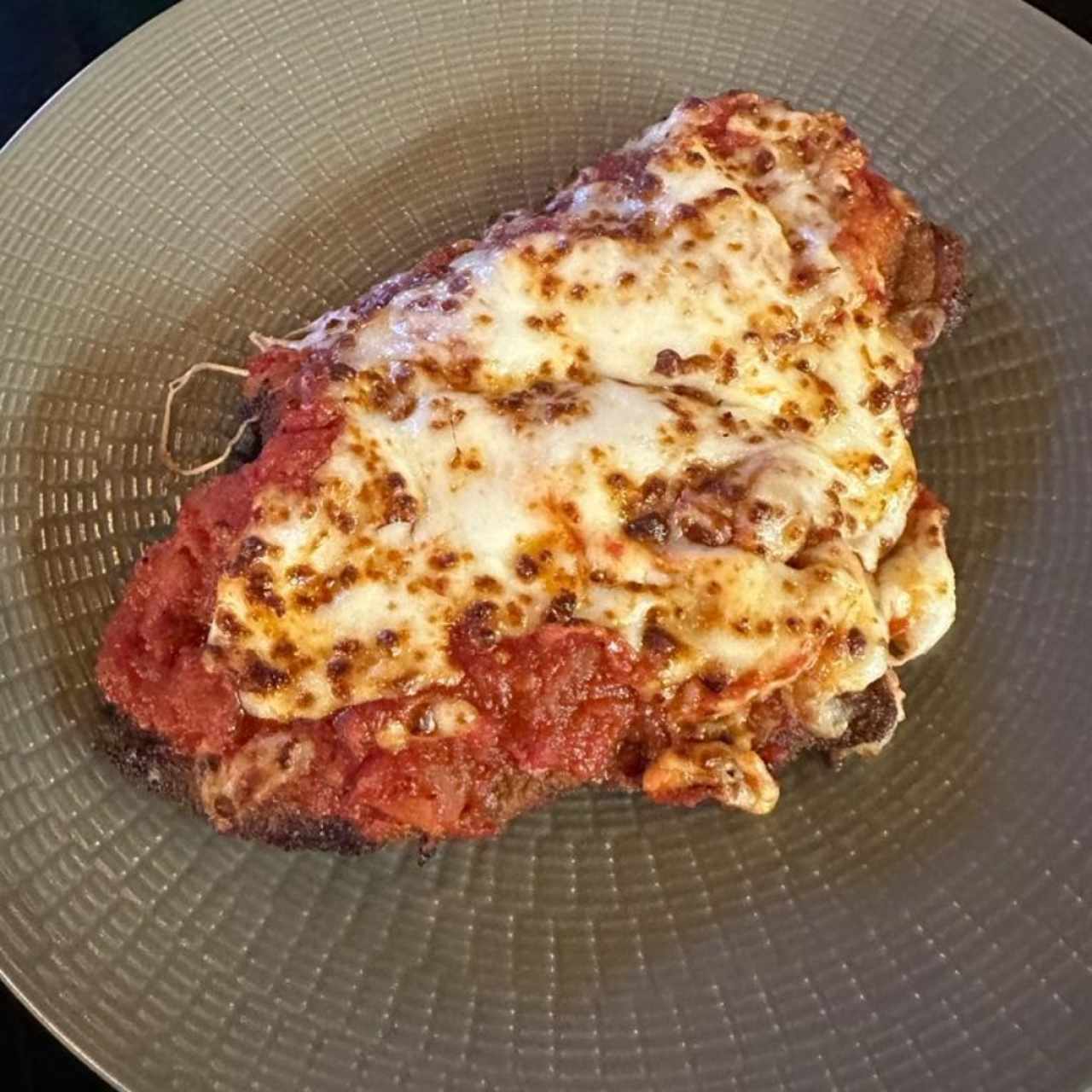 Milanesa de Pollo a la parmigiana