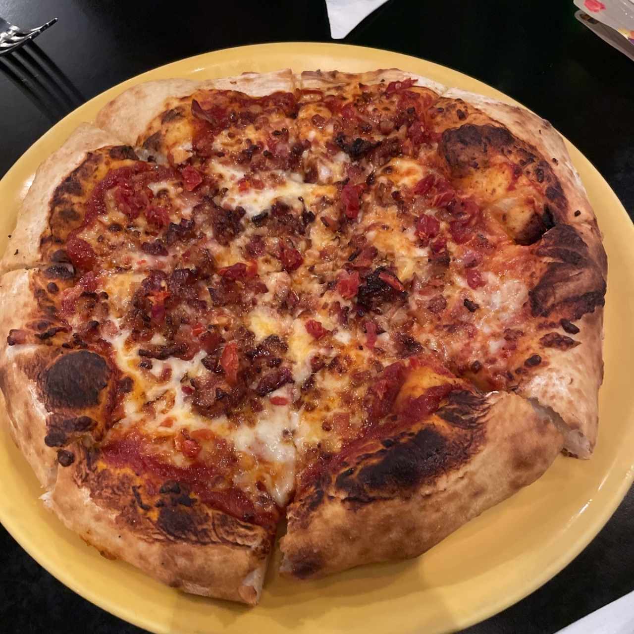 Pizza 12" - Crispy bacon